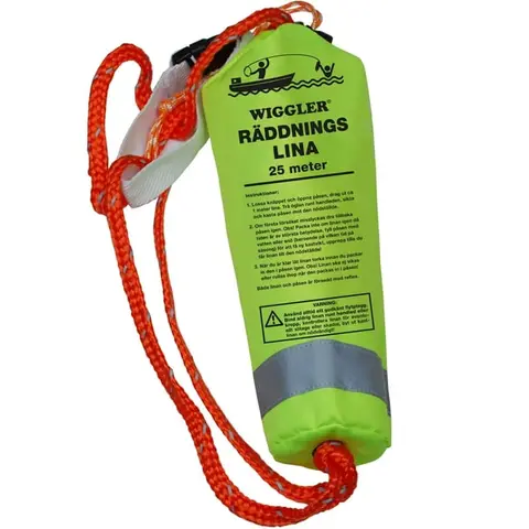 Wiggler Räddningslina 25 m