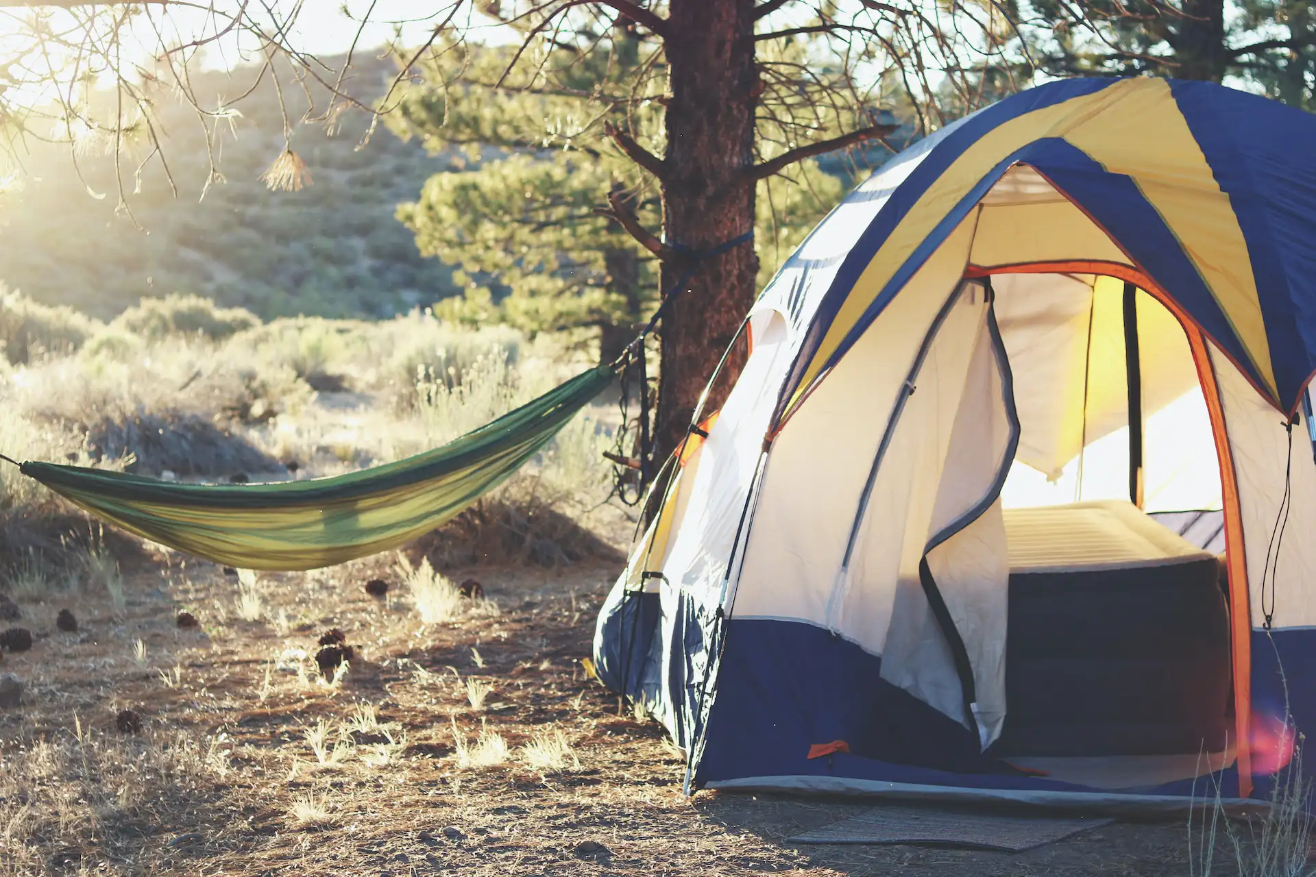Tält och campingplats i Sverige